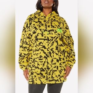 Yitty Oversized Hoodie, XXL, Olive Juice Lizzouette
